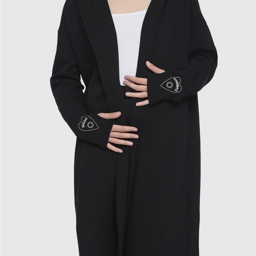 Ouija black Women's Long jacket hoodie comfy